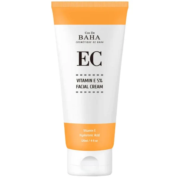 Успокаивающий крем с пантенолом и церамидами Cos De Baha Vitamin E Facial Cream