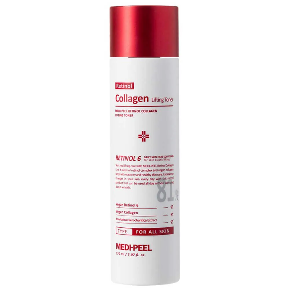 Антивозрастной тоник с ретинолом и коллагеном MEDIPEEL Retinol Collagen Lifting Toner Антивозрастной тоник с ретинолом и коллагеном MEDIPEEL Retinol Collagen Lifting Toner