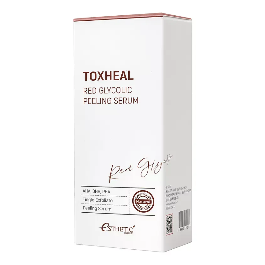 Пилинг-сыворотка с гликолевой кислотой Esthetic House Toxheal Red Glycolic Peeling Serum Esthetic House Toxheal Red Glycolic Peeling Serum 3