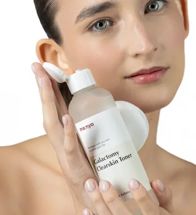 Мягкий кислотный тонер для выравнивания тона Manyo Galactomy Clearskin Toner Manyo Galactomy Clearskin Toner 3