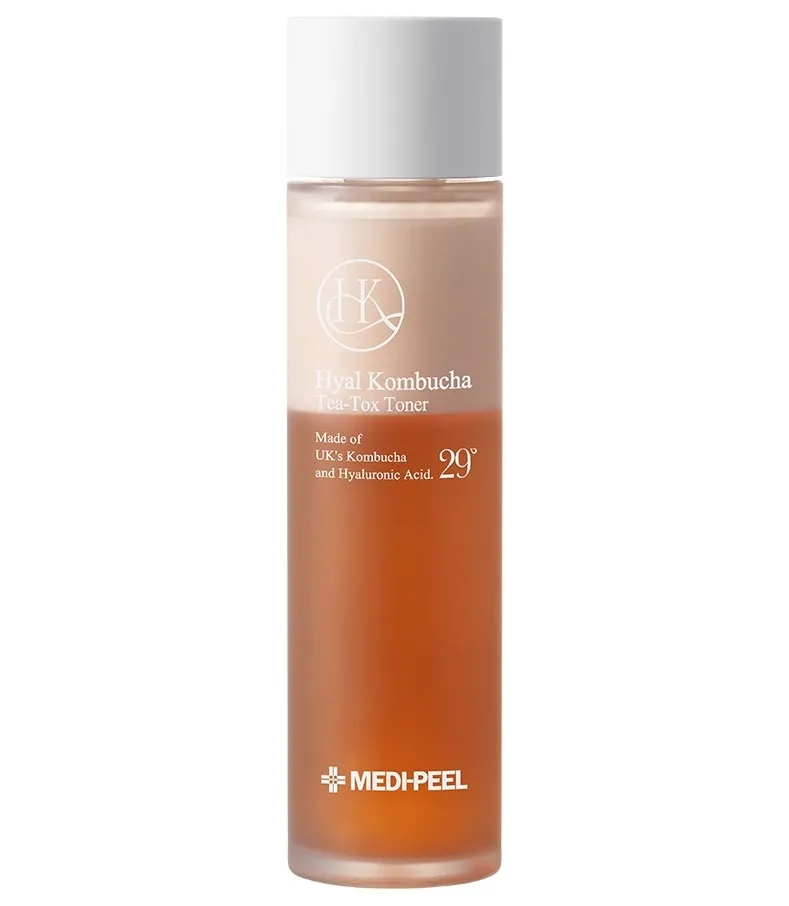 Двухфазный интенсивно восстанавливающий тонер с 70% комбучи и церамидами MediPeel Hyal Kombucha Tea-Tox Toner Двухфазный интенсивно восстанавливающий тонер с 70% комбучи и церамидами MediPeel Hyal Kombucha Tea-Tox Toner