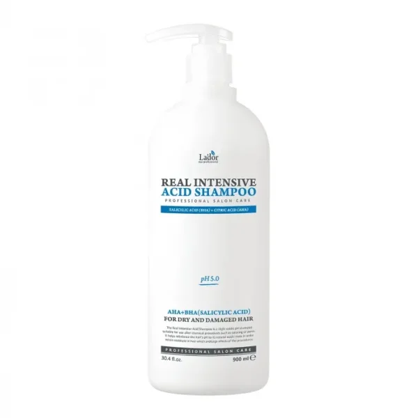Интенсивный шампунь для окрашенных и повреждённых волос Lador Real Intensive Acid Shampoo