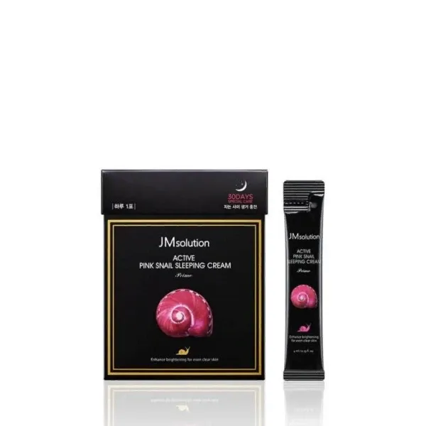 JMsolution Active Pink Snail Sleeping Cream Prime 2