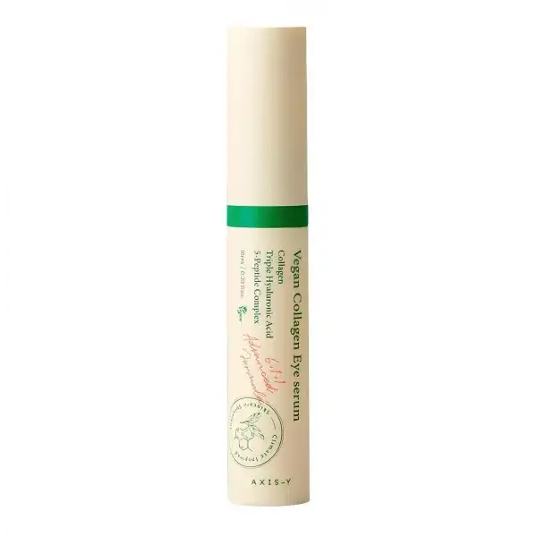 Пептидная сыворотка для век с массажным аппликатором AXIS-Y Vegan Collagen Eye Serum