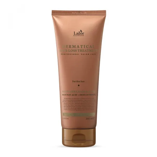 Укрепляющая маска для тонких и ломких волос Lador Dermatical Hair Loss Treatment For Thin Hair