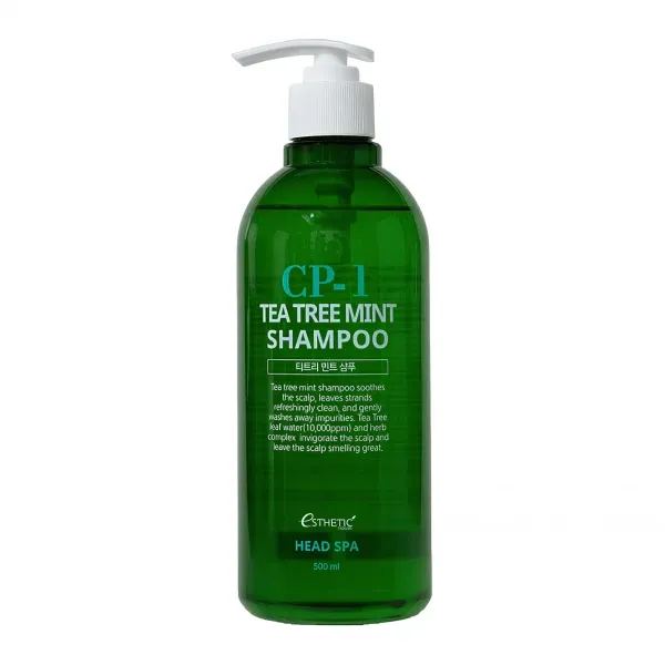 Успокаивающий шампунь для волос с чайным деревом Esthetic House CP-1 Tea Tree Mint Shampoo