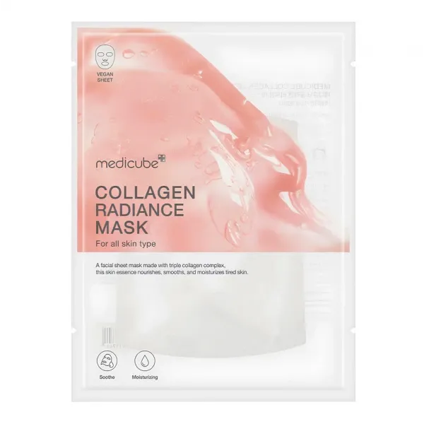 Тканевая лифтинг-маска с ПДРН и коллагеном для сияния кожи medicube Collagen Lifting Mask