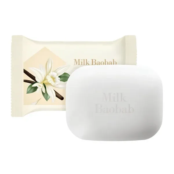 Нежное крем-мыло с ароматом чистоты Milk Baobab Original Soap Soft Laundry