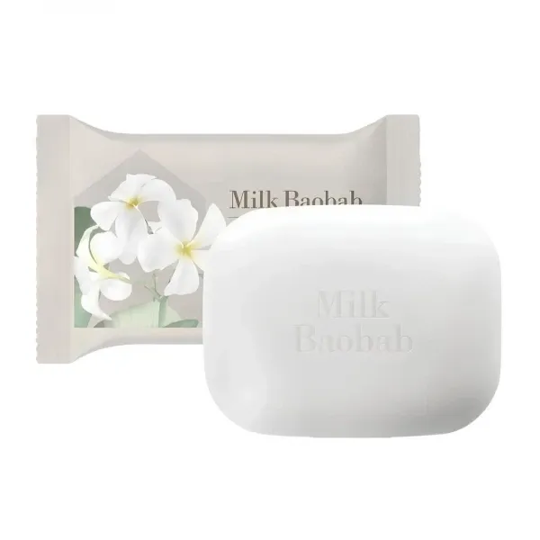 Гипоаллергенное крем-мыло на основе козьего молока без отдушек Milk Baobab Original Soap White Soap