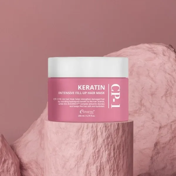 Маска кератиновая для восстановления волос Esthetic House CP-1 Keratin Intensive Fill-up Hair Mask Esthetic House CP-1 Keratin Intensive Fill-up Hair Mask 3