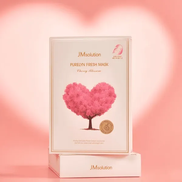 Осветляющая тканевая маска с сакурой и пептидами JMsolution Purelyn Fresh Mask Plus Prunus Serrulata Flower JMsolution Purelyn Fresh Mask Plus Prunus Serrulata Flower 3