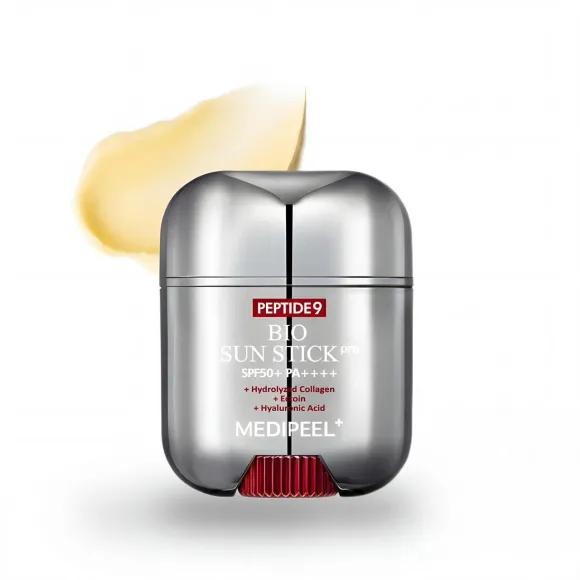 Пептидный солнцезащитный стик с коллагеном MEDIPEEL Peptide 9 Bio Sun Stick PRO SPF50+ PA++++