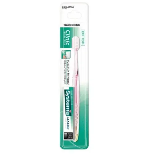 Зубная щётка для чувствительных зубов и дёсен Lion Systema Clinic Compact Toothbrush