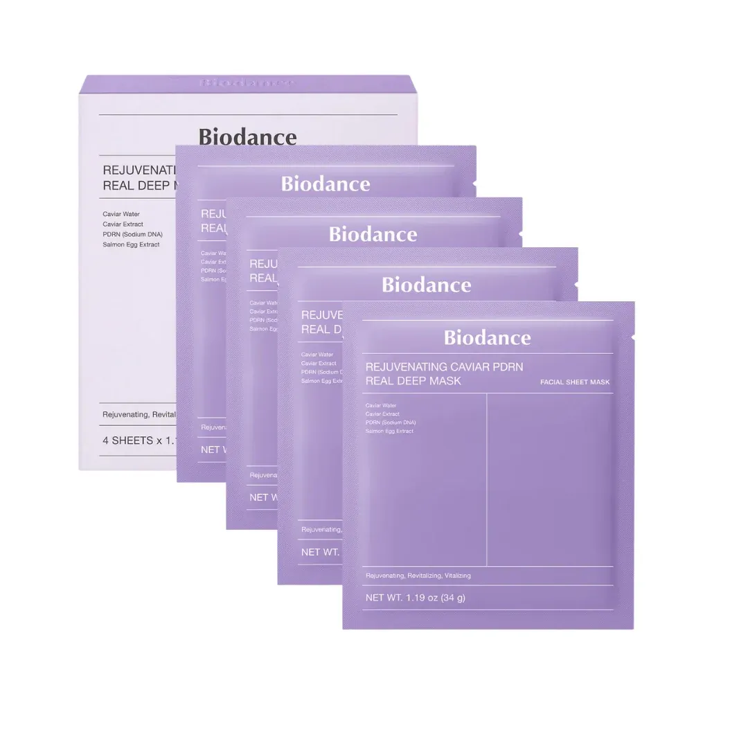 Ночная гидрогелевая маска с ПДРН и икрой для упругости кожи Biodance Rejuvenating Caviar PDRN Real Deep Mask Biodance Rejuvenating Caviar PDRN Real Deep Mask 4