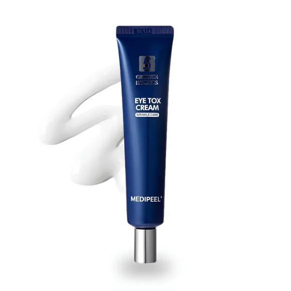 Омолаживающий лифтинг-крем для век с пептидным комплексом MEDIPEEL 5 GF Eye Tox Cream Омолаживающий лифтинг-крем для век с пептидным комплексом MEDIPEEL 5 GF Eye Tox Cream