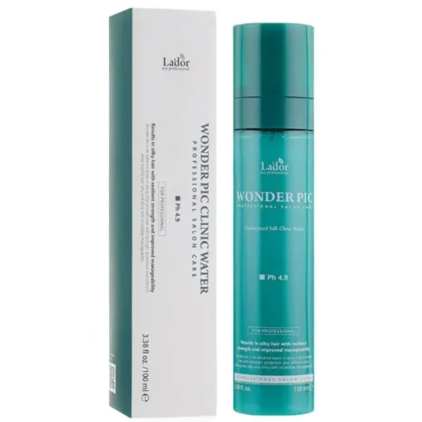 Мист для гладкости и блеска волос с функцией термозащиты Lador Wonder Pick Clinic Water pH 4.9