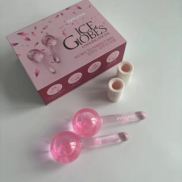 Охлаждающий массажер для лица криосферы от отеков Ayoume Ice Globes Cooling Facial Ayoume Ice Globes Cooling Facial 4