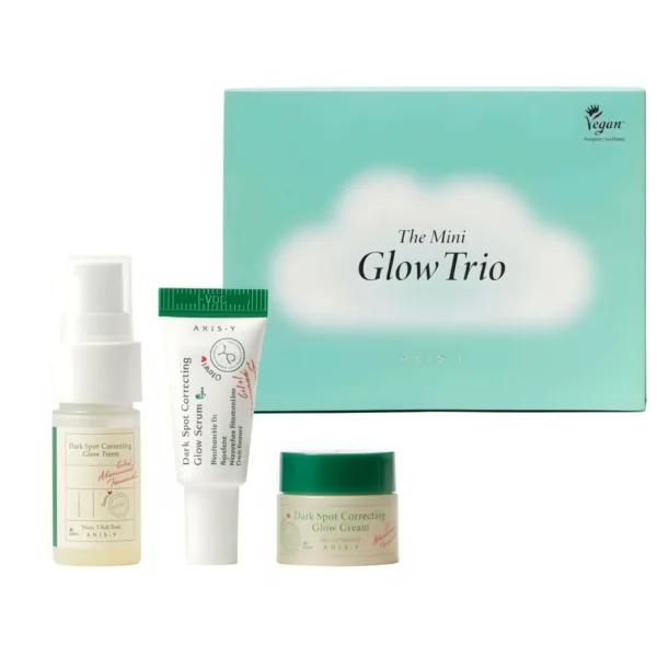 Набор миниатюр для ровного тона кожи AXIS-Y The Mini Glow Trio