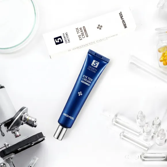 Омолаживающий лифтинг-крем для век с пептидным комплексом MEDIPEEL 5 GF Eye Tox Cream MEDIPEEL 5 GF Eye Tox Cream 4