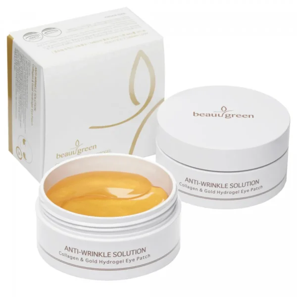 Антивозрастные гидрогелевые патчи с золотом и коллагеном BeauuGreen Collagen Gold Hydrogel Eye Patch