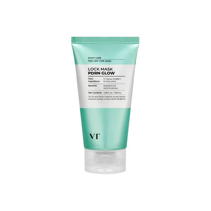 Ночная маска-плёнка для увлажнения и сияния кожи с ПДРН VT Cosmetics PDRN Glow Lock Mask Ночная маска-плёнка для увлажнения и сияния кожи с ПДРН VT Cosmetics PDRN Glow Lock Mask