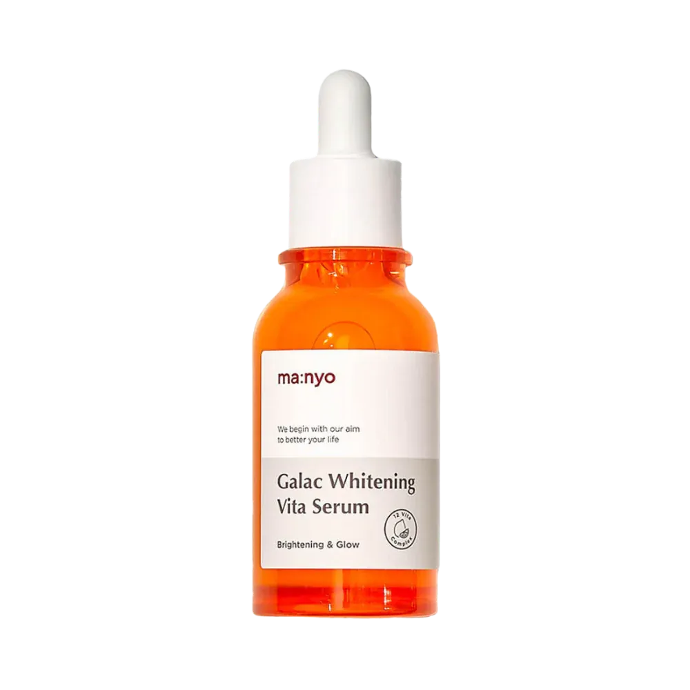 Мультивитаминная осветляющая сыворотка Manyo Galac Whitening Vita Serum Мультивитаминная осветляющая сыворотка Manyo Galac Whitening Vita Serum