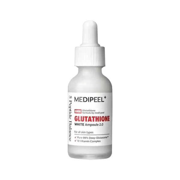 Осветляющая пептидная сыворотка с глутатионом MEDIPEEL Bio-Intense Glutathione White Ampoule