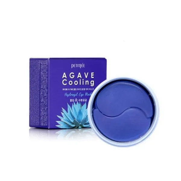 Охлаждающие гидрогелевые патчи с экстрактом агавы от отеков Petitfee Agave Cooling Hydrogel Eye Mask