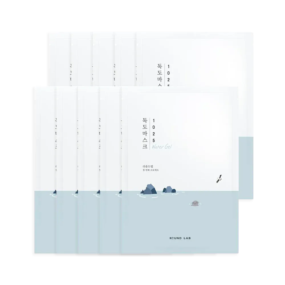 Интенсивно увлажняющая маска с морской водой Round Lab 1025 Dokdo Hydrating Water Gel Mask Sheet Round Lab 1025 Dokdo Hydrating Water Gel Mask Sheet 3