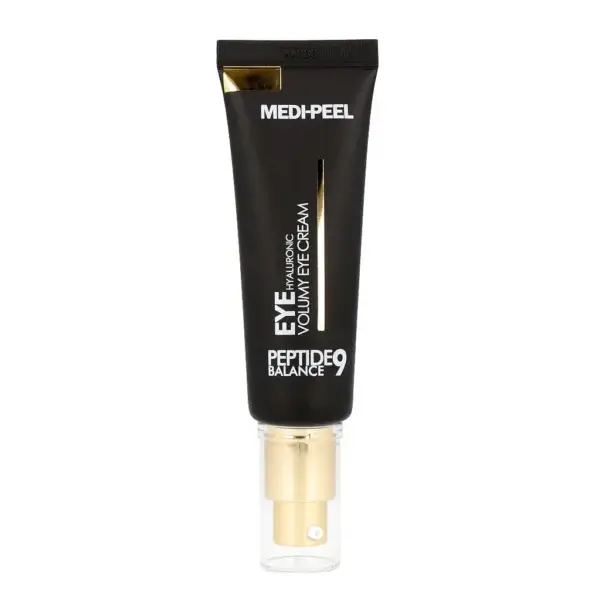 Разглаживающий крем для век с пептидами MEDIPEEL Peptide Balance9 Eye Hyaluronic Volumy Eye Cream