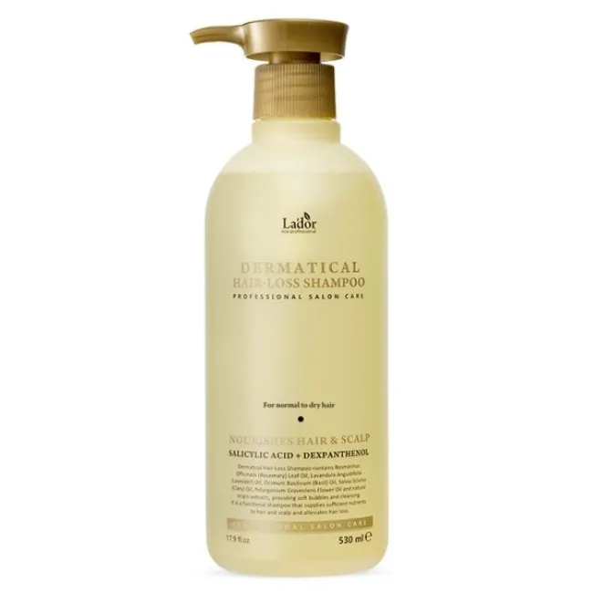 Бессульфатный шампунь против выпадения волос Lador Dermatical Hair-Loss Shampoo Normal To Dry Hair Бессульфатный шампунь против выпадения волос Lador Dermatical Hair-Loss Shampoo Normal To Dry Hair