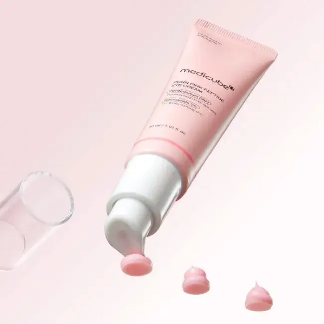 Осветляющий крем для век с ПДРН и пептидами medicube PDRN Pink Peptide Eye Cream medicube PDRN Pink Peptide Eye Cream 4