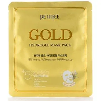 Антивозрастная гидрогелевая маска для лица с золотом Petitfee Gold Hydrogel Mask