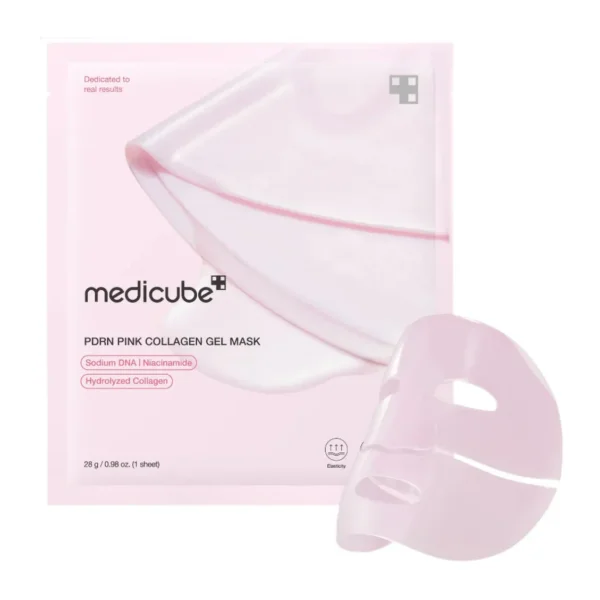 Гидрогелевая лифтинг-маска с ПДРН и коллагеном medicube PDRN Pink Collagen Gel Mask