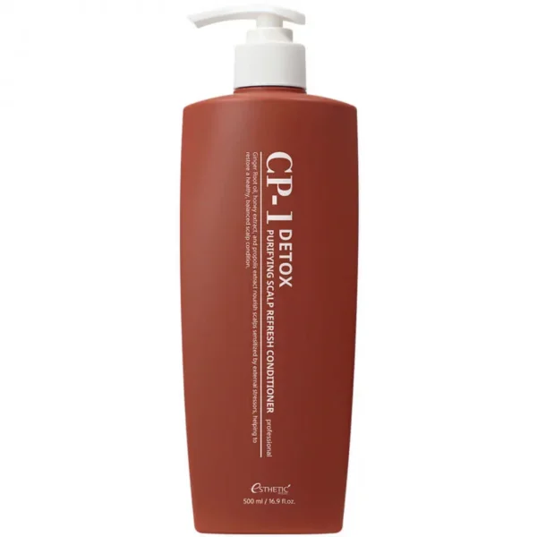 Укрепляющий кондиционер против ломкости волос с имбирём Esthetic House CP-1 Detox Purifying Scalp Refresh Conditioner