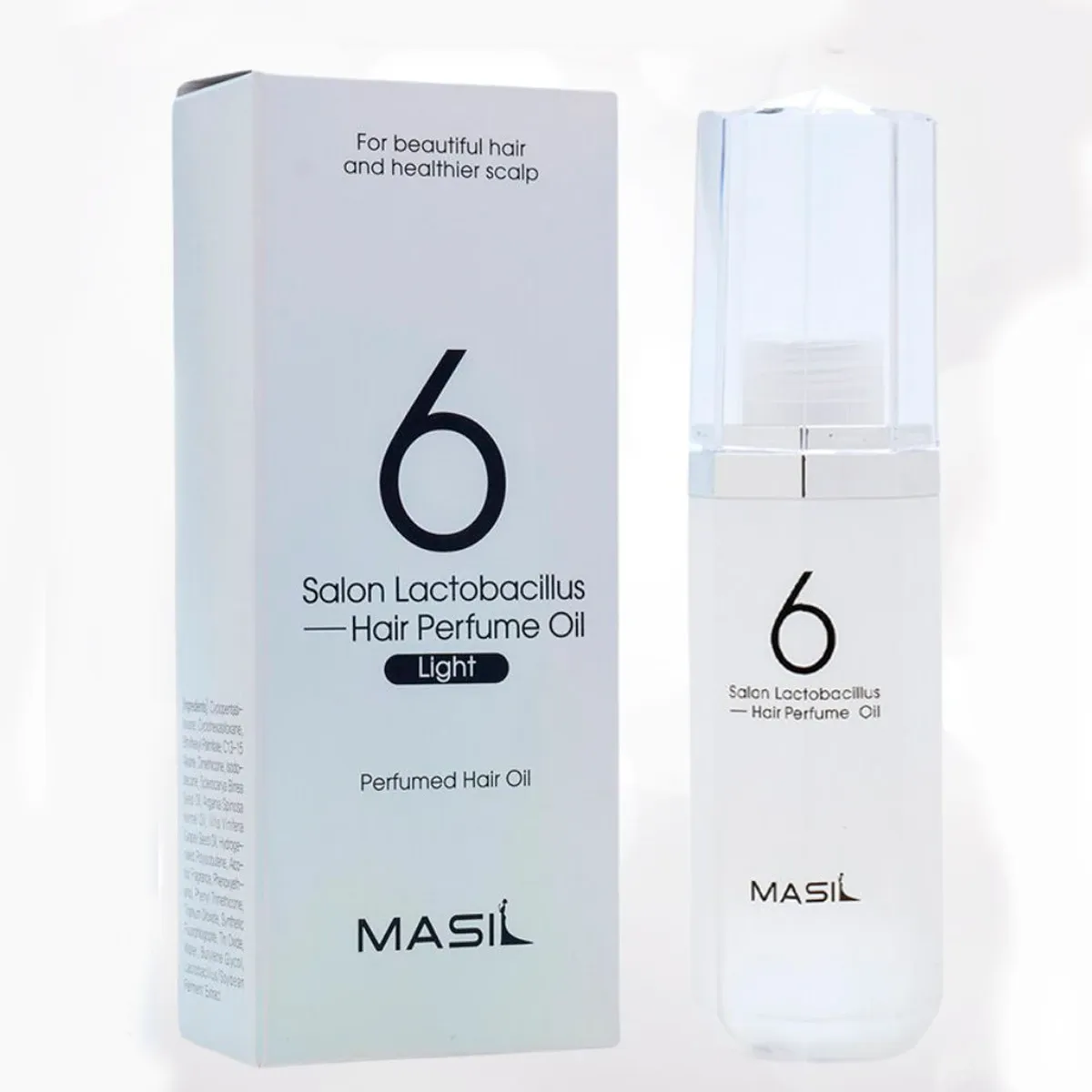Лёгкое парфюмированное масло для волос с лактобактериями Masil 6 Salon Lactobacillus Hair Parfume Oil Light Masil 6 Salon Lactobacillus Hair Parfume Oil Light 2