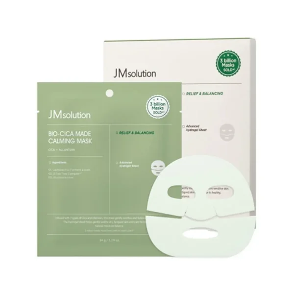 Успокаивающая био-маска с центеллой JMsolution Bio-Cica Made Calming Mask
