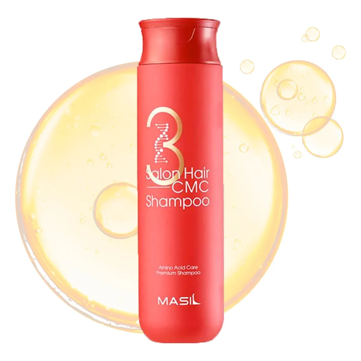 Восстанавливающий шампунь для повреждённых волос Masil 3 Salon Hair CMC Shampoo Masil 3 Salon Hair CMC Shampoo 2