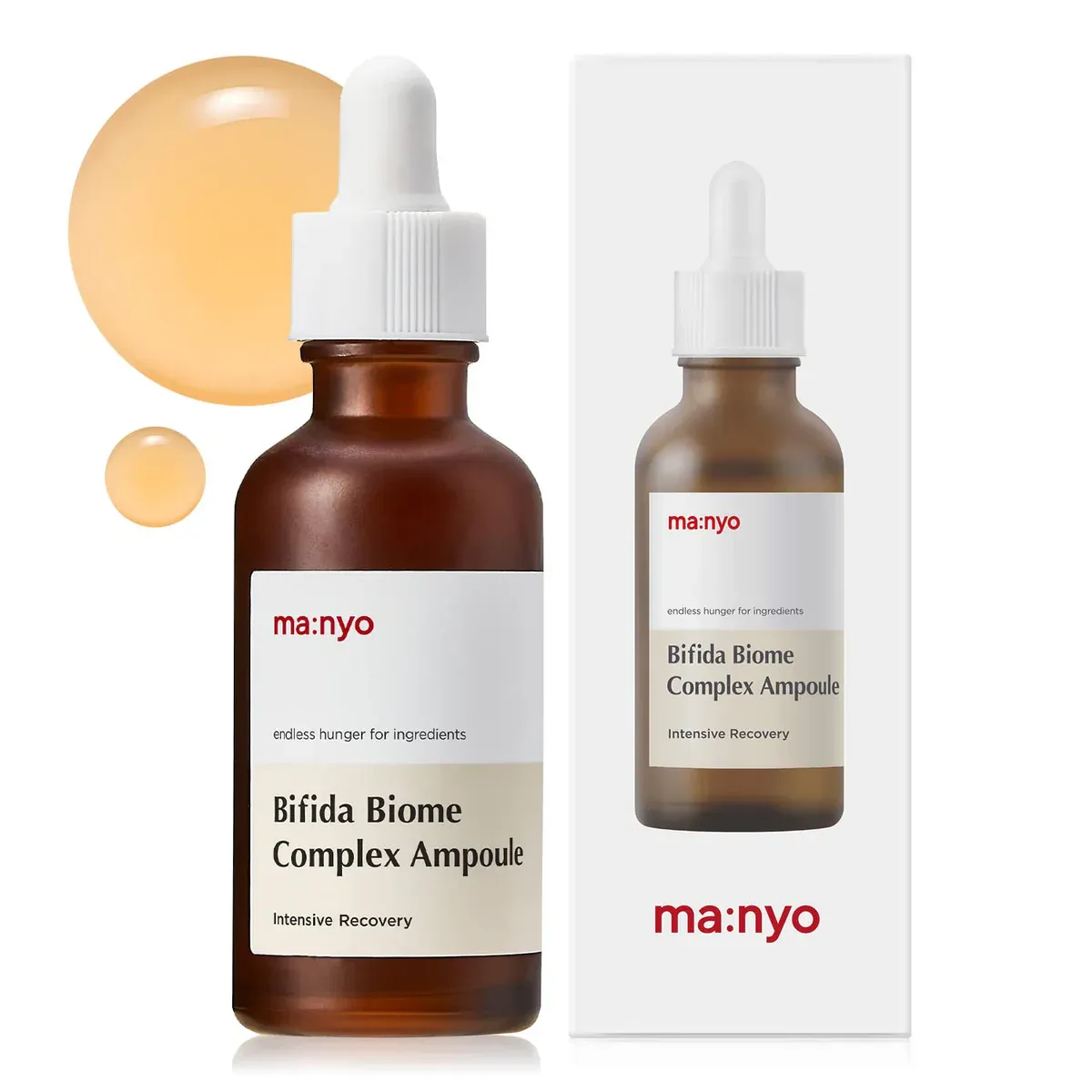 Восстанавливающая ампула с лизатом бифидобактерий Manyo Bifida Biome Complex Ampoule Manyo Bifida Biome Complex Ampoule 3