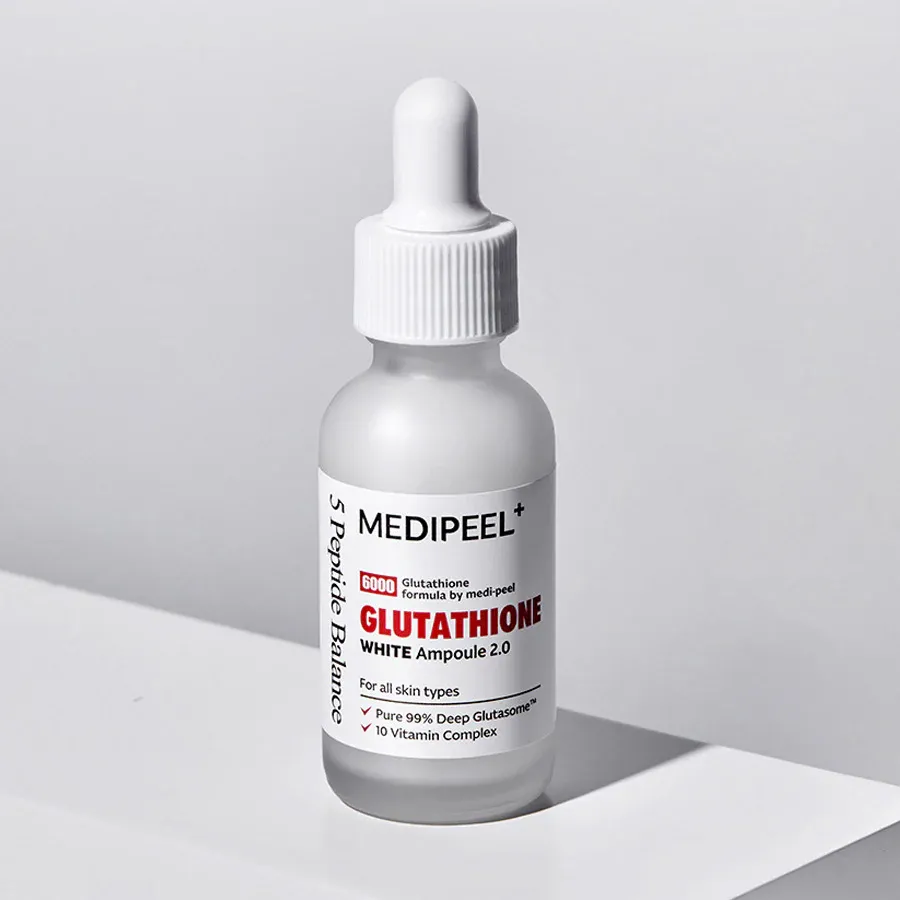 Осветляющая пептидная сыворотка с глутатионом MEDIPEEL Bio-Intense Glutathione White Ampoule MEDIPEEL Bio-Intense Glutathione White Ampoule 4