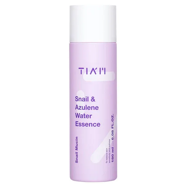 Успокаивающий тонер-эссенция с муцином улитки и азуленом TIAM Snail & Azulene Water Essence