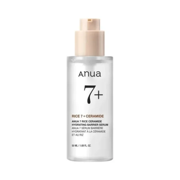 Сыворотка для сияния кожи с рисом и церамидами Anua Rice 7 Ceramide Hydrating Barrier Serum