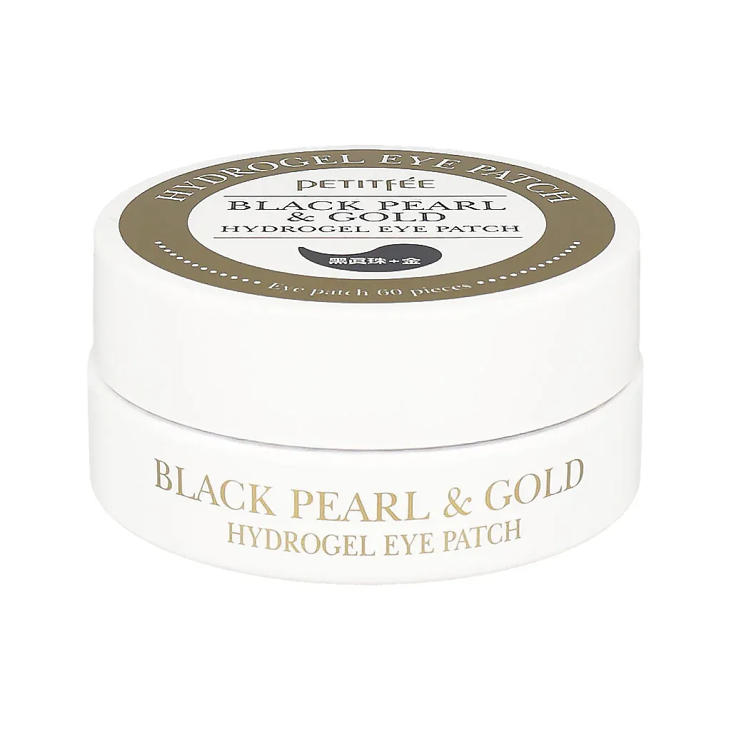 Осветляющие гидрогелевые патчи для век с чёрным жемчугом Petitfee Black Pearl & Gold Hydrogel Eye Patch Petitfee Black Pearl & Gold Hydrogel Eye Patch 3