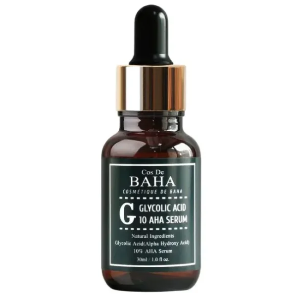 Пилинг-сыворотка c гликолевой кислотой Cos De Baha Glycolic Acid 10 AHA Serum