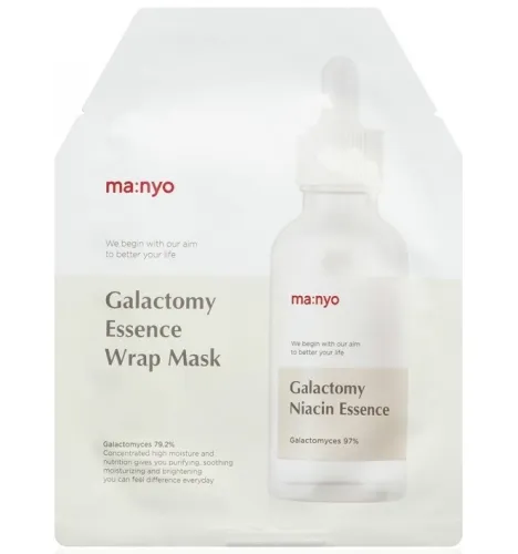 Гидрогелевая маска для ровного рельефа и гладкой кожи Manyo Galactomy Essence Wrap Mask Гидрогелевая маска для ровного рельефа и гладкой кожи Manyo Galactomy Essence Wrap Mask