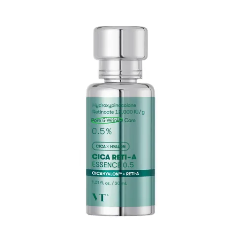 Интенсивная бустер-эссенция с ретинолом и центеллой VT Cosmetics Cica Reti-A Essence 0.5