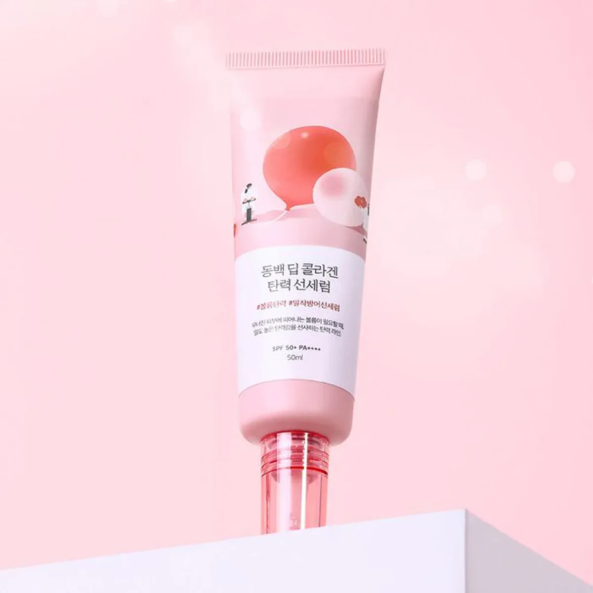Солнцезащитная сыворотка с коллагеном Round Lab Camellia Deep Collagen Firming Sun Serum SPF50+ PA++++ Round Lab Camellia Deep Collagen Firming Sun Serum SPF50+ PA++++ 3