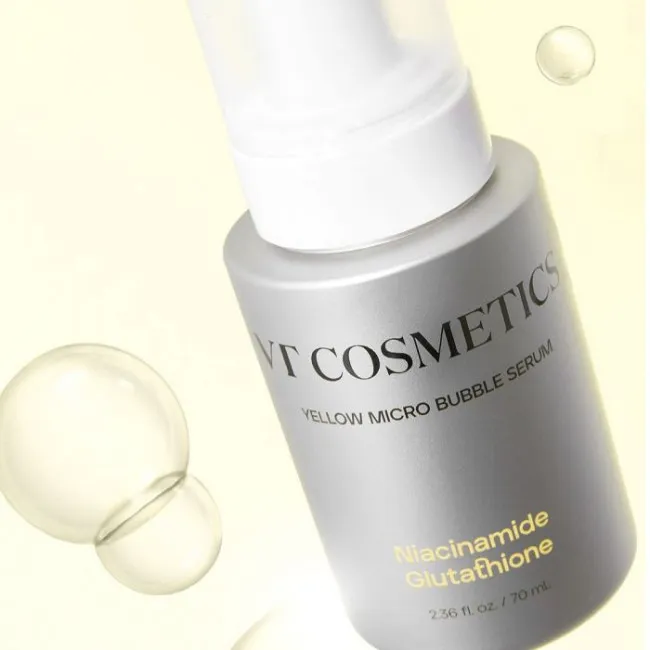 Осветляющая пузырьковая сыворотка с ниацинамидом VT Cosmetics Niacinamide Glutathione Yellow Micro Bubble Serum VT Cosmetics Niacinamide Glutathione Yellow Micro Bubble Serum 2
