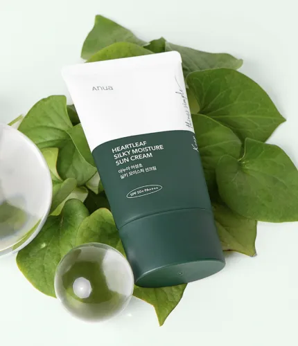 Anua Heartleaf Silky Moisture Sun Cream SPF50+PA++++ 2