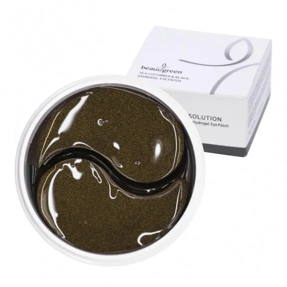Противоотечные патчи с морским огурцом BeauuGreen Sea Cucumber&Black Hydrogel Eye Patch BeauuGreen Sea Cucumber&Black Hydrogel Eye Patch 4